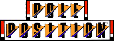Pole Position logo for Commodore 64